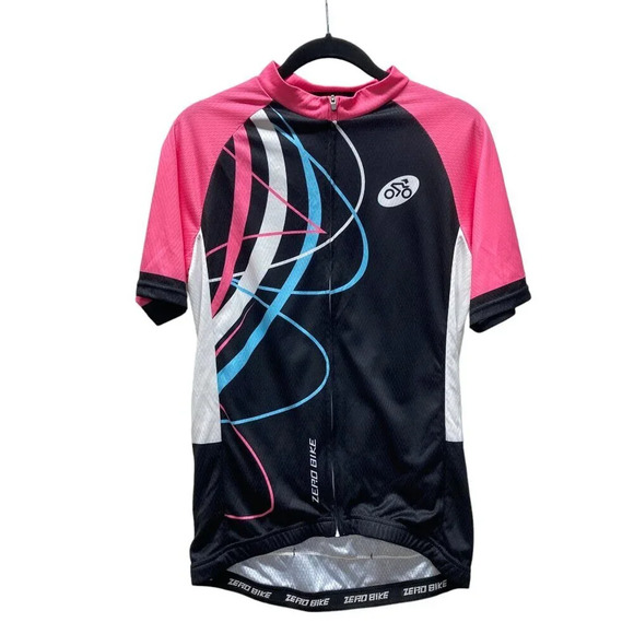 ZeroBike Cycling Jersey Top, Size Medium,‎ Short Sleeve, Quick Dry, Breathable - Picture 1 of 7
